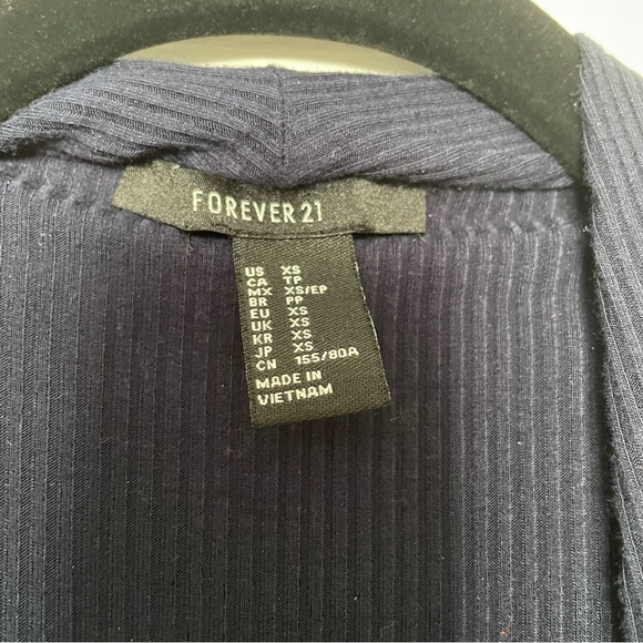 Forever21 Low-cut Navy Tank Bodysuit - Picture 5 of 5